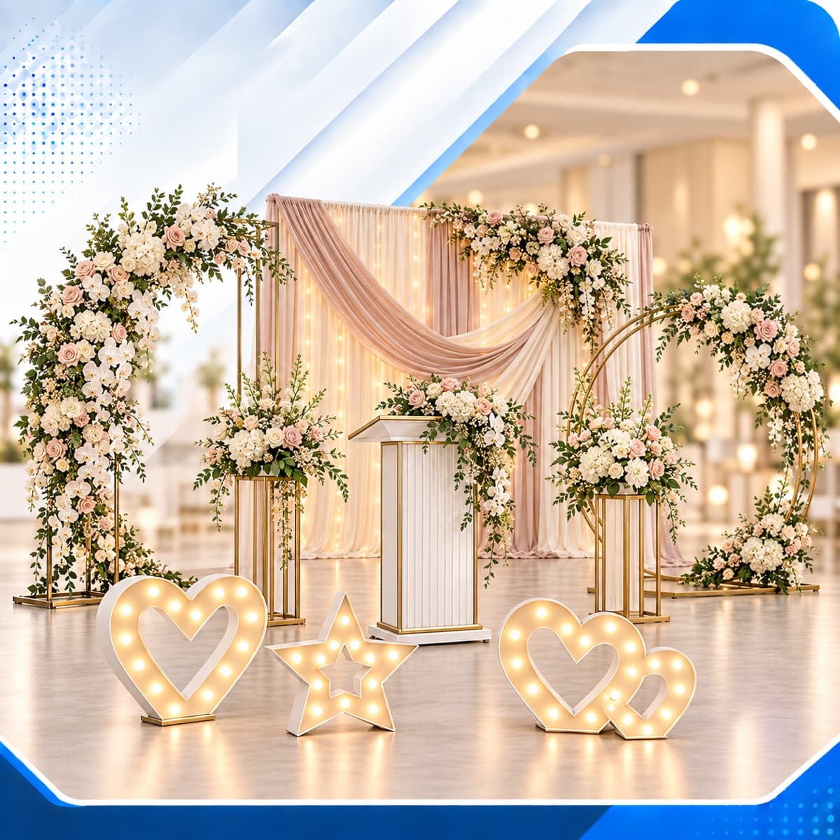 Decoration rental package