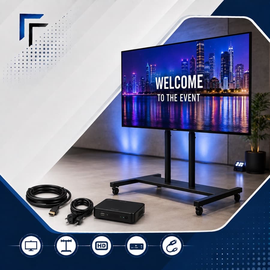 LED TV Screen rental package