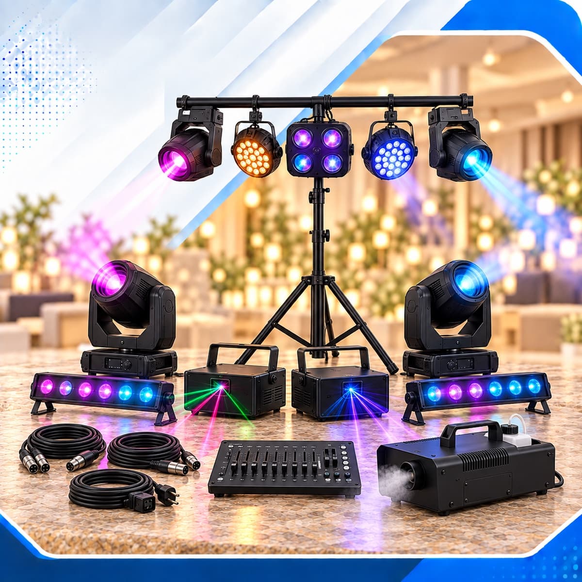 Pro Lighting rental package