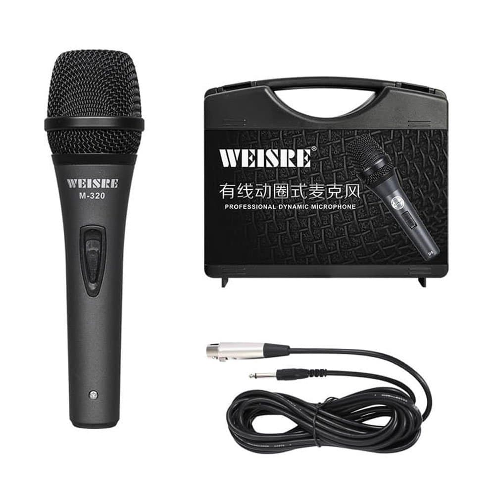 Rent the WEISRE M320 handheld dynamic microphone in Colombo, Sri Lanka from Rentitem.lk - thumbnail 5