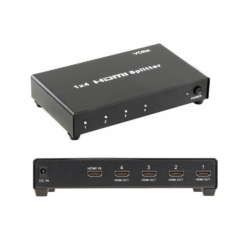 Rent a VCOM 1 in 4 out HDMI splitter (4K) in Colombo from Rentitem.lk - thumbnail 4