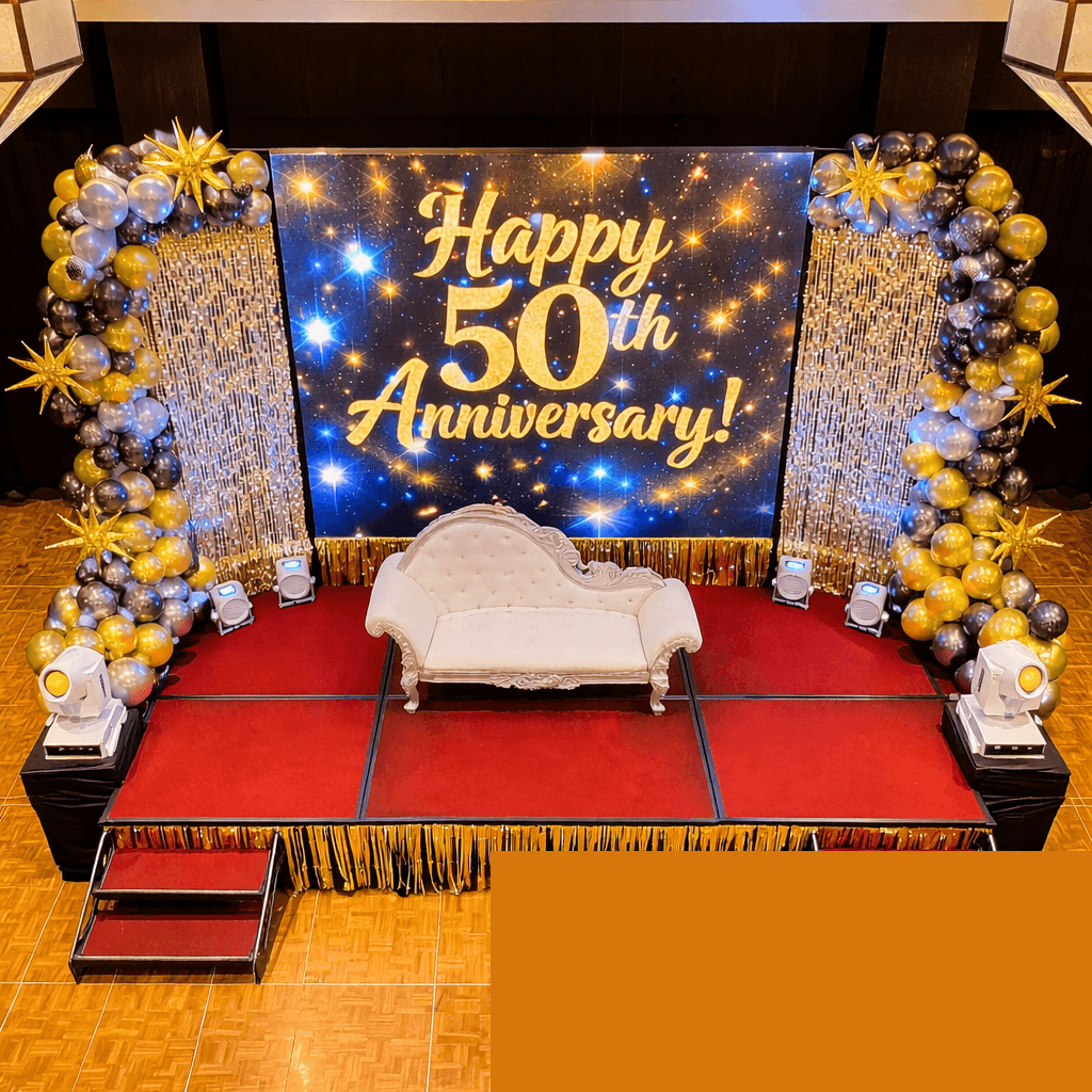 LED Stage Backdrop Decoration event decoration in Sri Lanka - Rentitem.lk - thumbnail 2