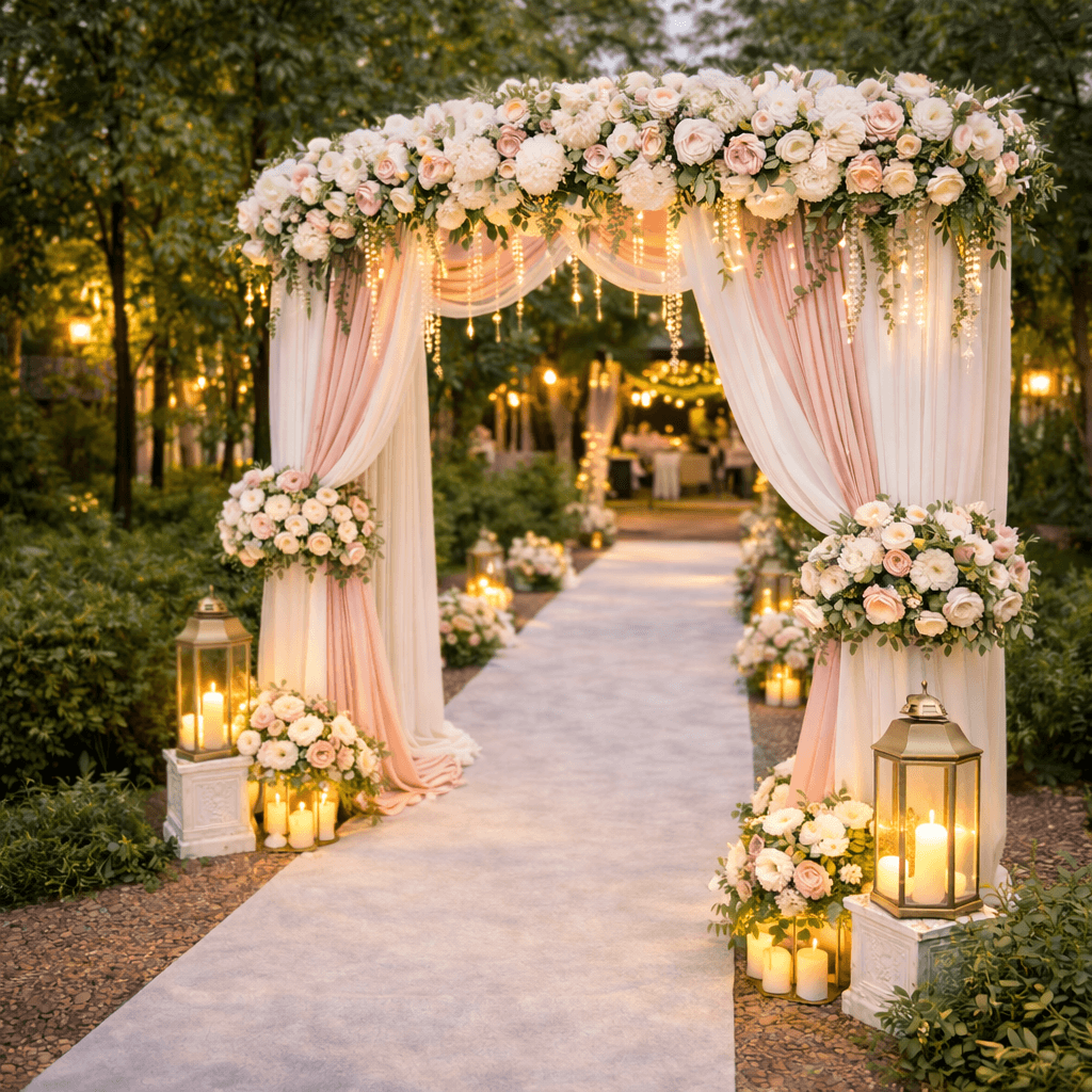 Entrance Arch Decoration event decoration in Sri Lanka - Rentitem.lk - thumbnail 3