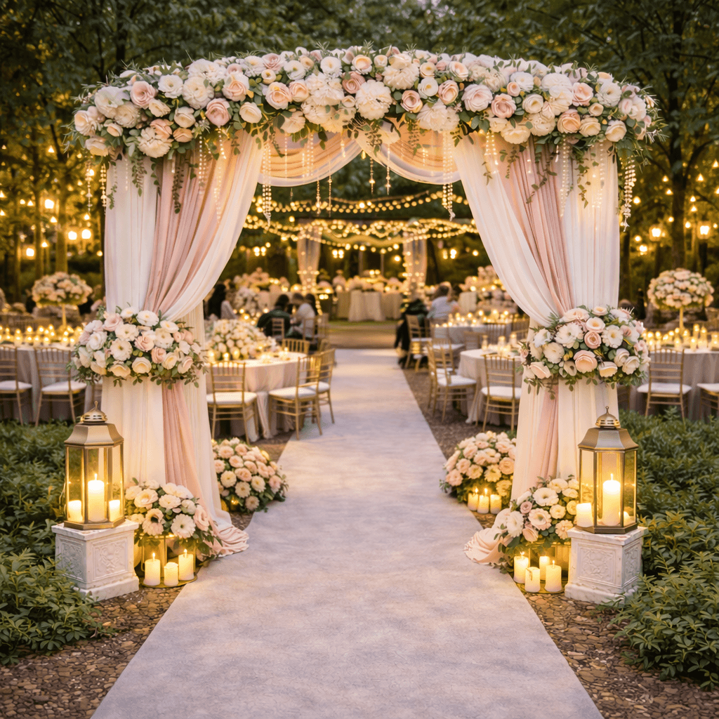 Entrance Arch Decoration event decoration in Sri Lanka - Rentitem.lk