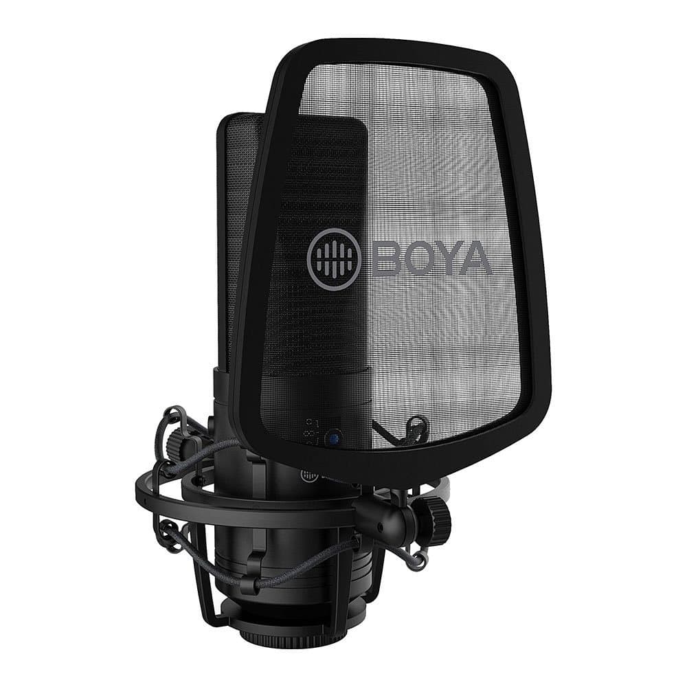 Rent the BOYA BY-M1000 XLR studio condenser microphone in Colombo, Sri Lanka from Rentitem.lk - thumbnail 4
