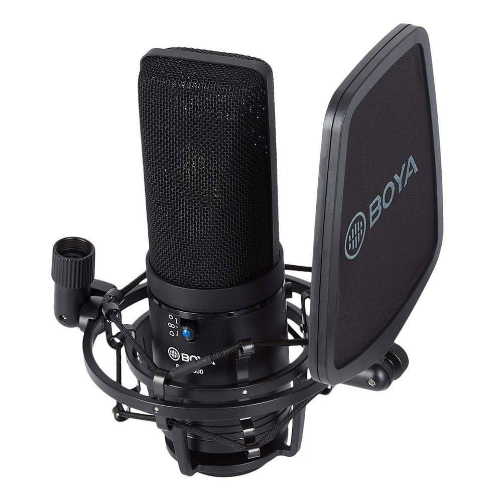 Rent the BOYA BY-M1000 XLR studio condenser microphone in Colombo, Sri Lanka from Rentitem.lk - thumbnail 2