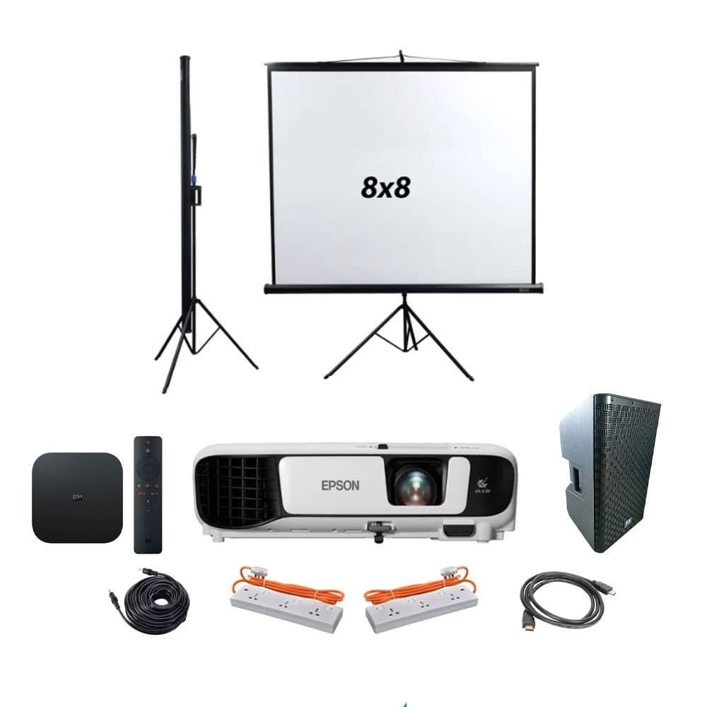 Projector rental package