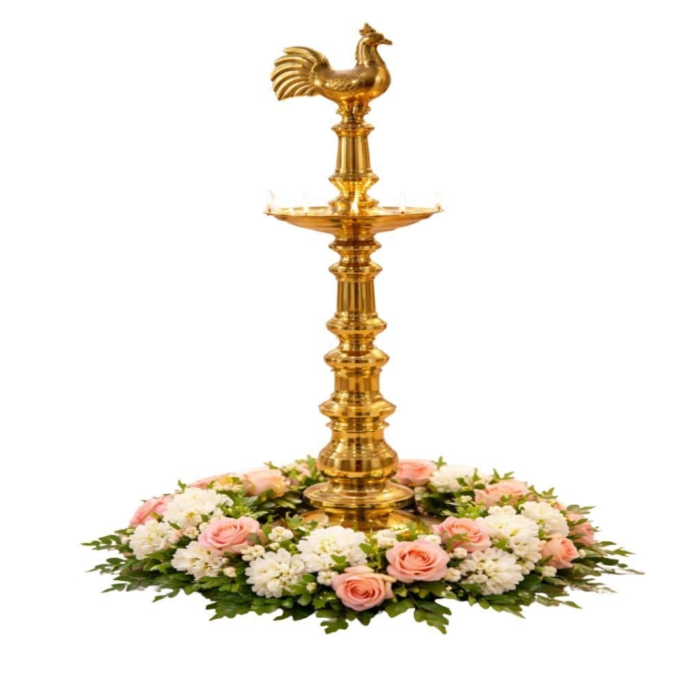 Traditional Oil Lamp Decoration event decoration in Sri Lanka - Rentitem.lk