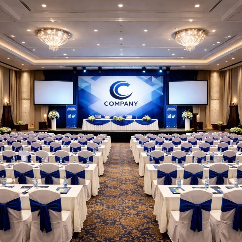 Conference Hall Decoration event decoration in Sri Lanka - Rentitem.lk