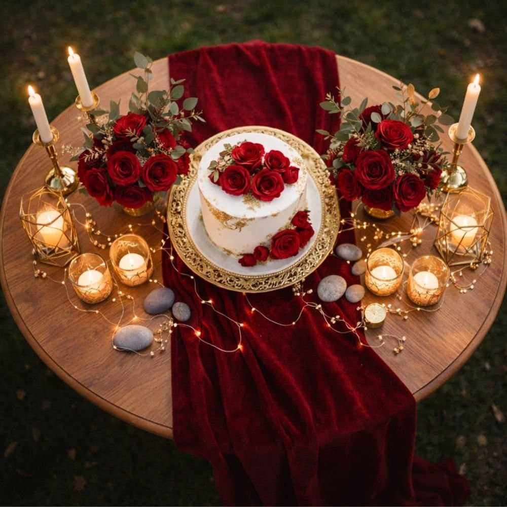 Cake Table Decoration event decoration in Sri Lanka - Rentitem.lk