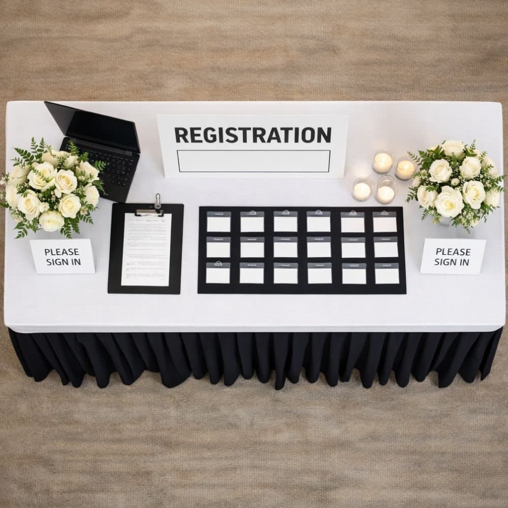 Registration Table Decoration event decoration in Sri Lanka - Rentitem.lk - thumbnail 5