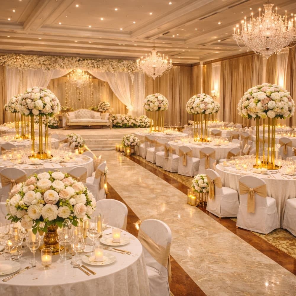 Wedding Hall Full Decoration event decoration in Sri Lanka - Rentitem.lk - thumbnail 3