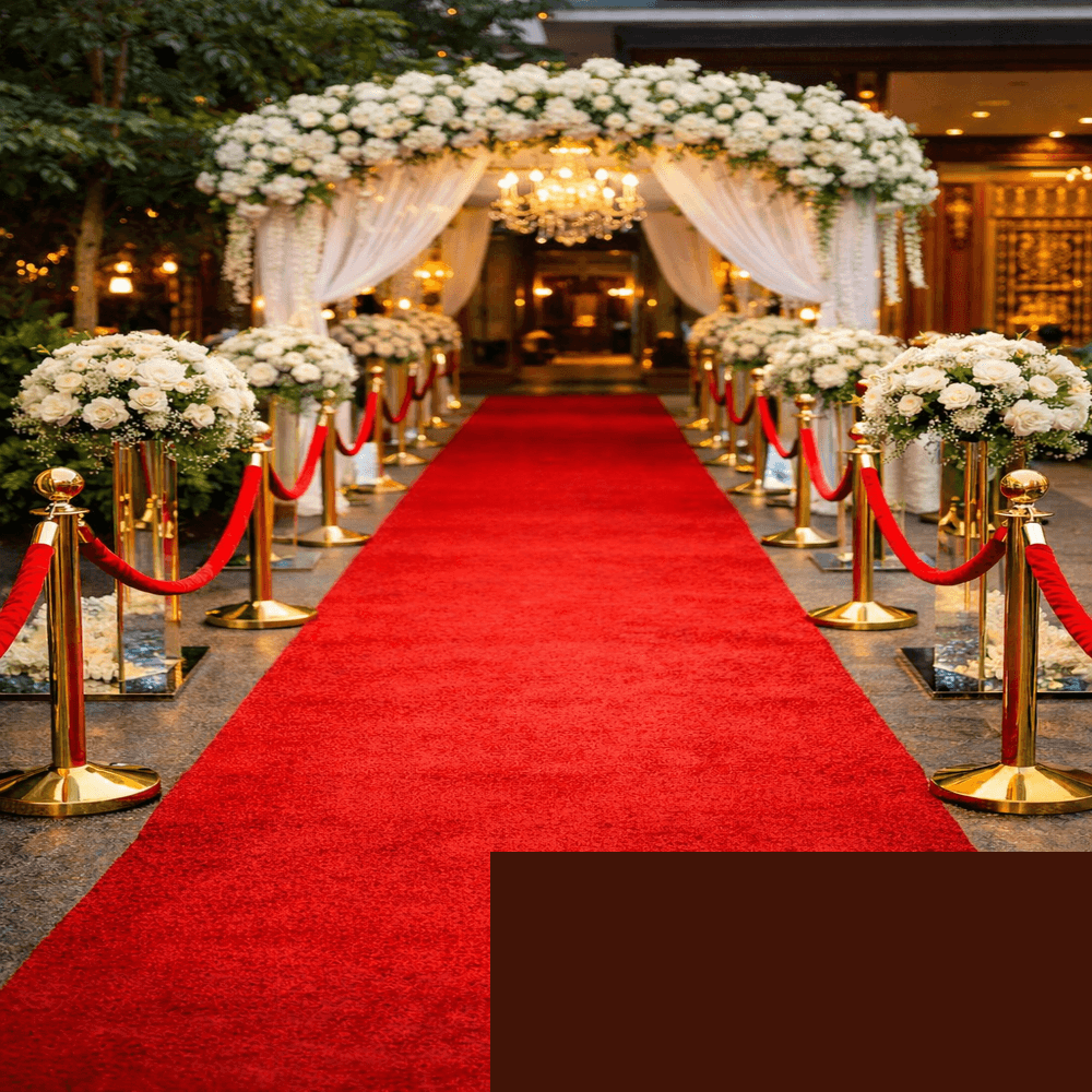 Red Carpet Decoration event decoration in Sri Lanka - Rentitem.lk