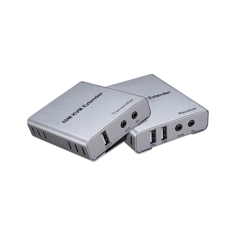 Rent HDMI KVM extender (up to 60m) transmitter and receiver kit in Colombo, Sri Lanka from Rentitem.lk