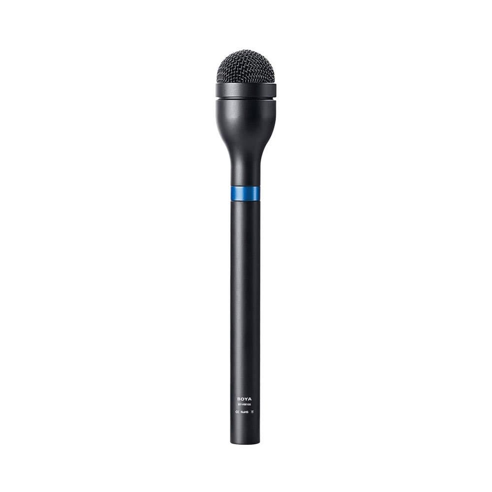 Rent the BOYA BY-HM100 handheld dynamic interview microphone in Colombo, Sri Lanka from Rentitem.lk