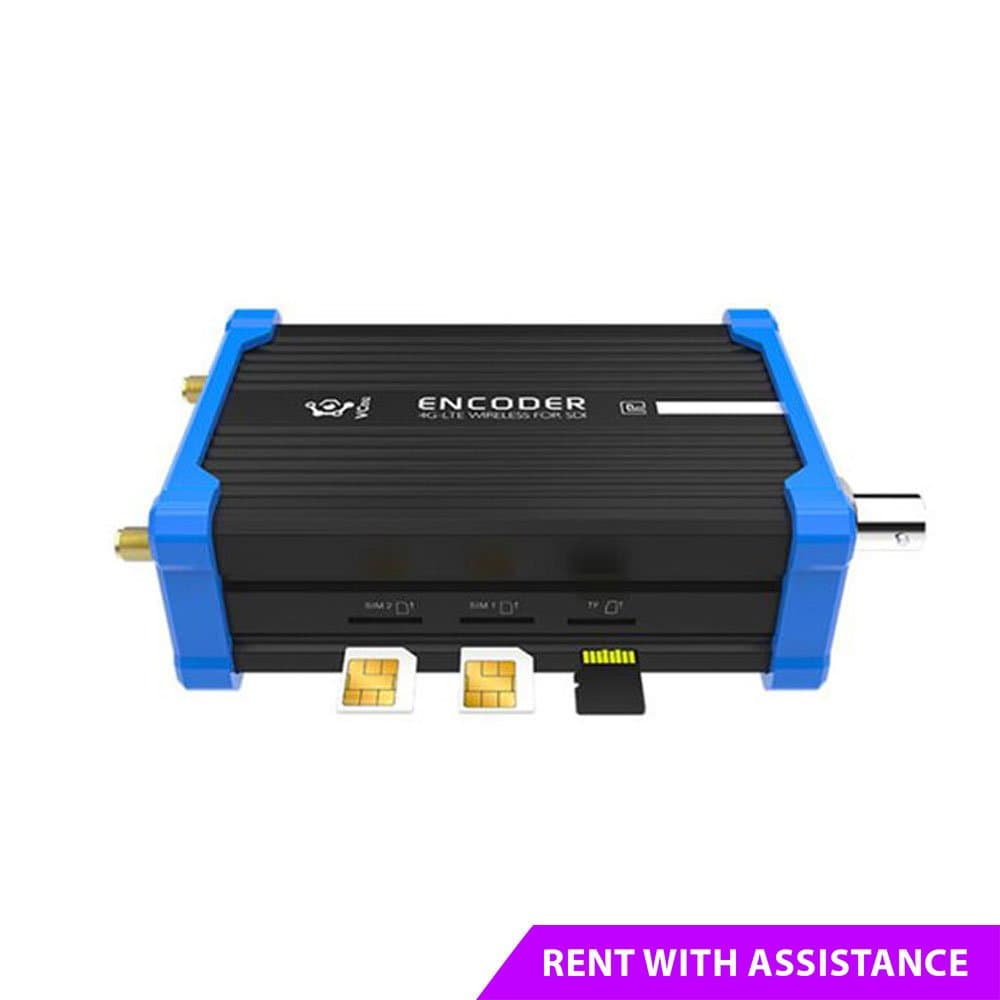 Rent the Kiloview P1 4G bonding SDI video encoder in Colombo, Sri Lanka from Rentitem.lk