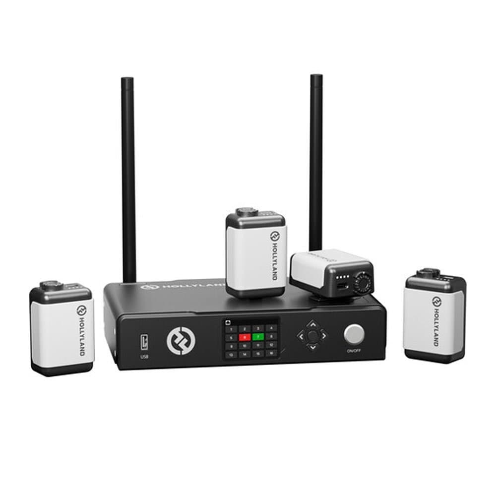 Rent Hollyland Wireless Tally System-4 Lights Wireless Tally Light System 4 Lights Kit Black in Sri Lanka - Videography from Rentitem.lk