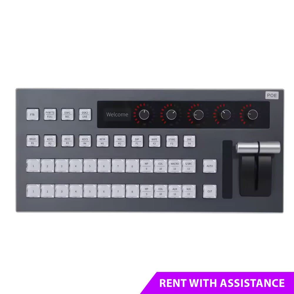 Rent Blackmagic Design ATEM 1 M/E Advanced Panel 10 in Sri Lanka - Videography from Rentitem.lk