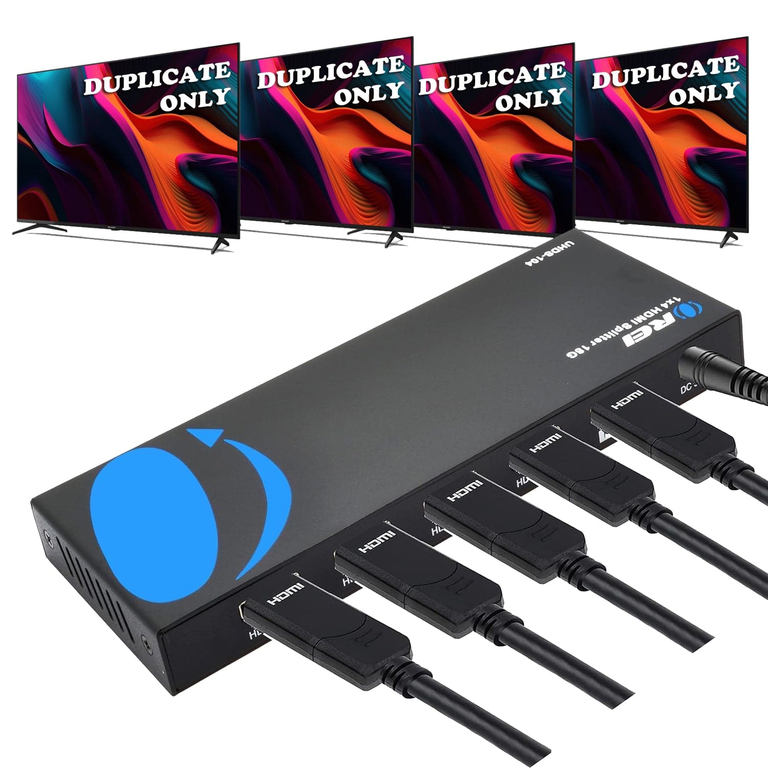 1 in 4 Out HDMI Splitter