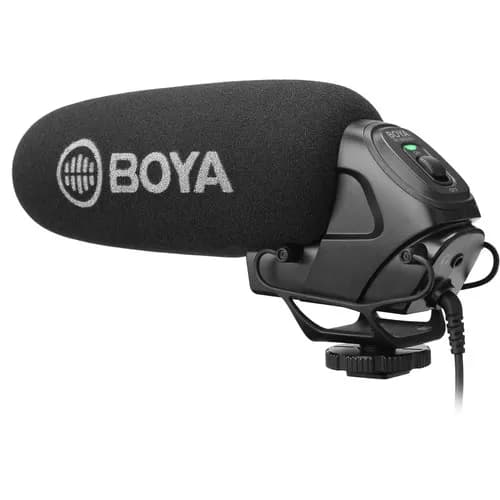 Rent the BOYA BY-BM3030 on-camera shotgun microphone in Colombo from Rentitem.lk