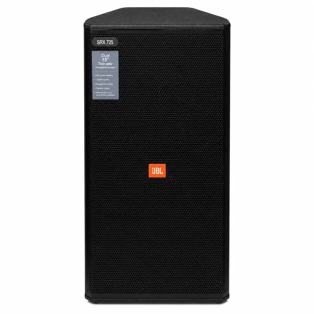 Rent the JBL SRX725 dual 15-inch passive PA speaker in Colombo, Sri Lanka from Rentitem.lk