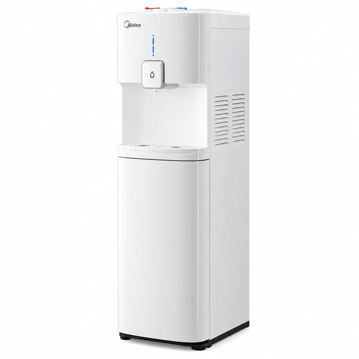 Rent a Midea bottom-loading hot and cold water dispenser YL1665S in Colombo from Rentitem.lk
