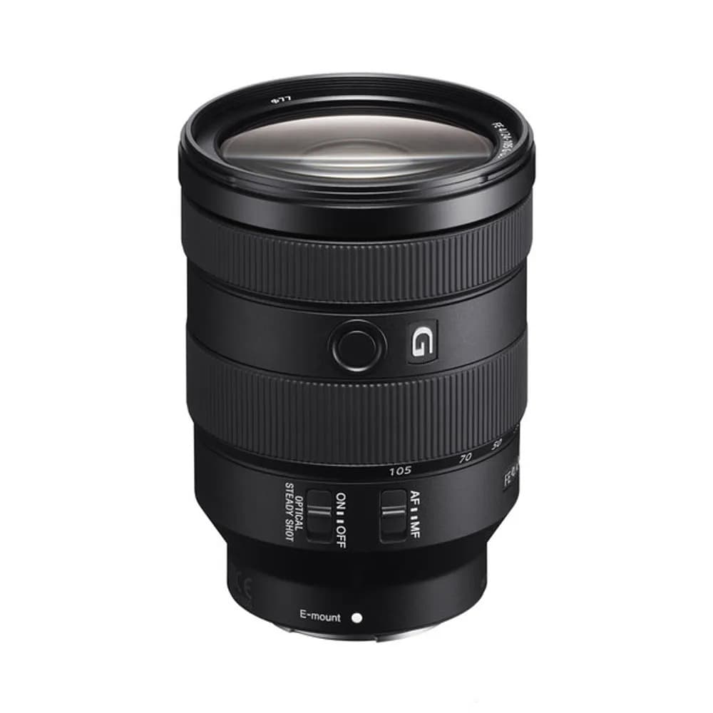 Rent the Sony FE 24-105mm f/4 G OSS full-frame E-mount lens in Colombo from Rentitem.lk