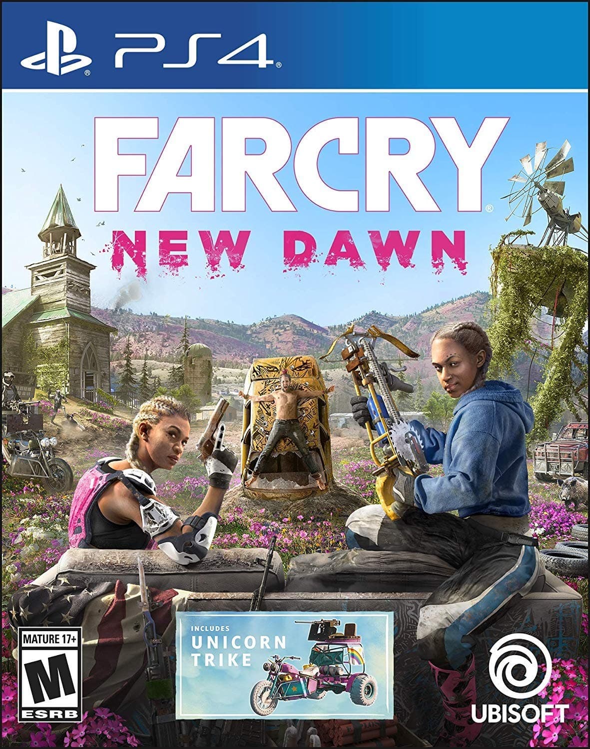 Rent Far Cry New Dawn PS4 game disc in Colombo, Sri Lanka from Rentitem.lk