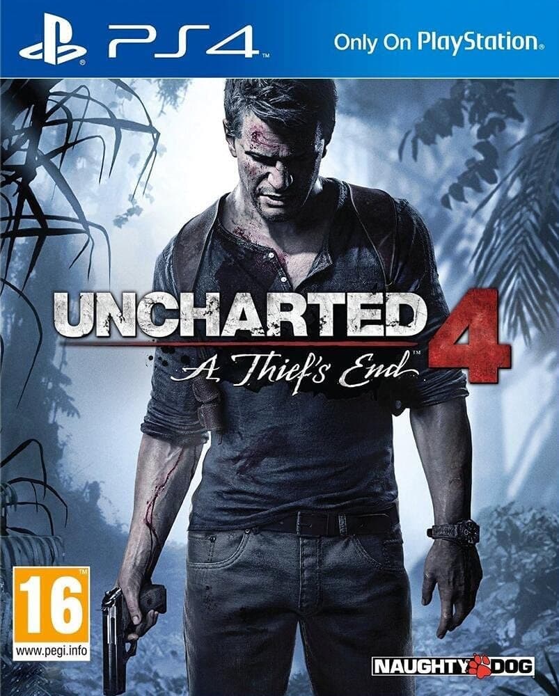 Rent the Uncharted 4: A Thief's End PS4 game disc in Colombo from Rentitem.lk