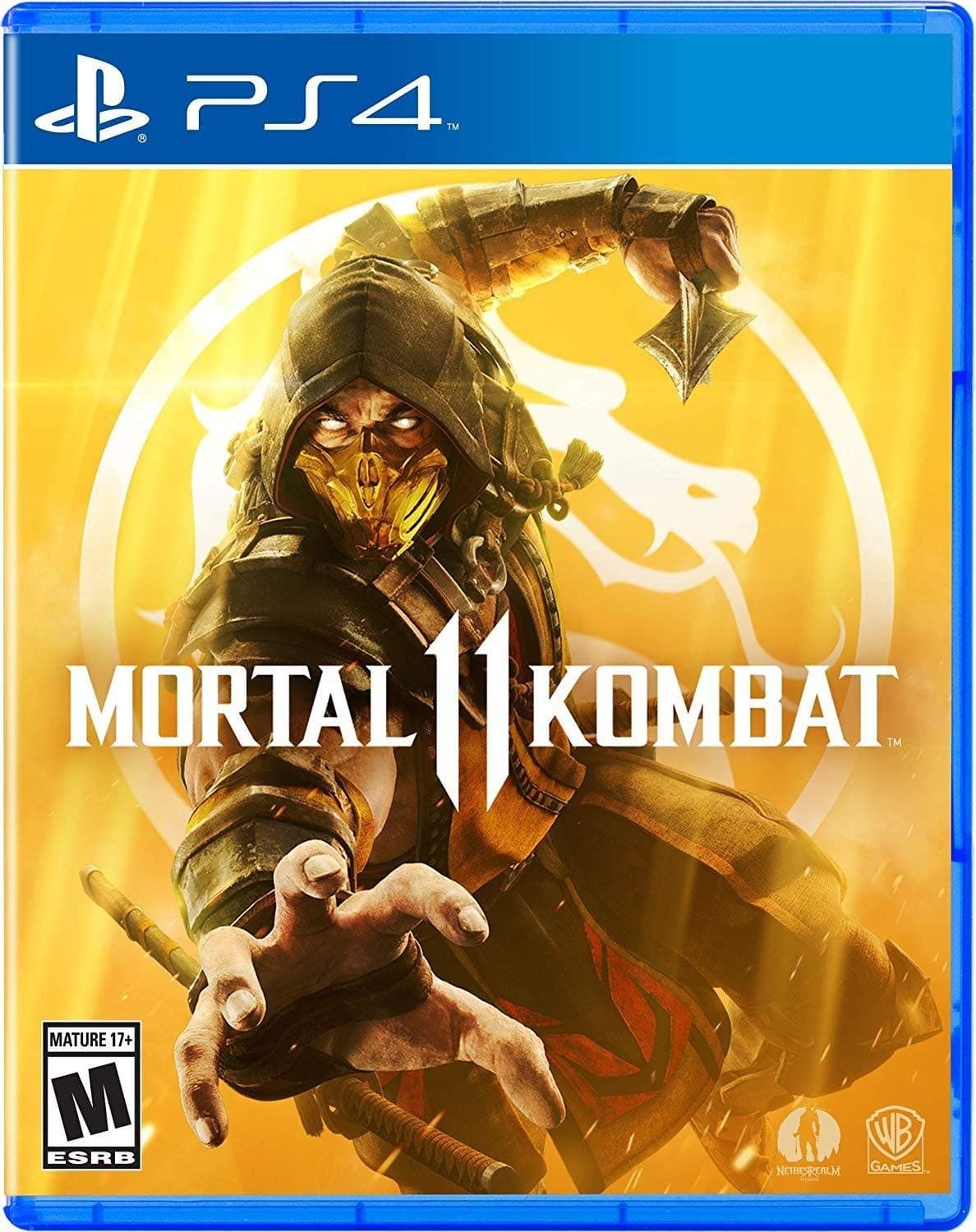 Rent Mortal Kombat 11 PS4 game disc in Colombo, Sri Lanka from Rentitem.lk