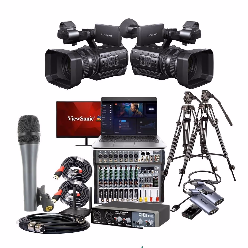 Rent the Two Camera Multi Channel Live Streaming package in Sri Lanka from Rentitem.lk