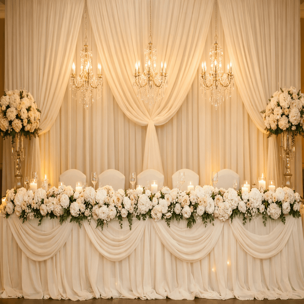 Head Table Decoration event decoration in Sri Lanka - Rentitem.lk