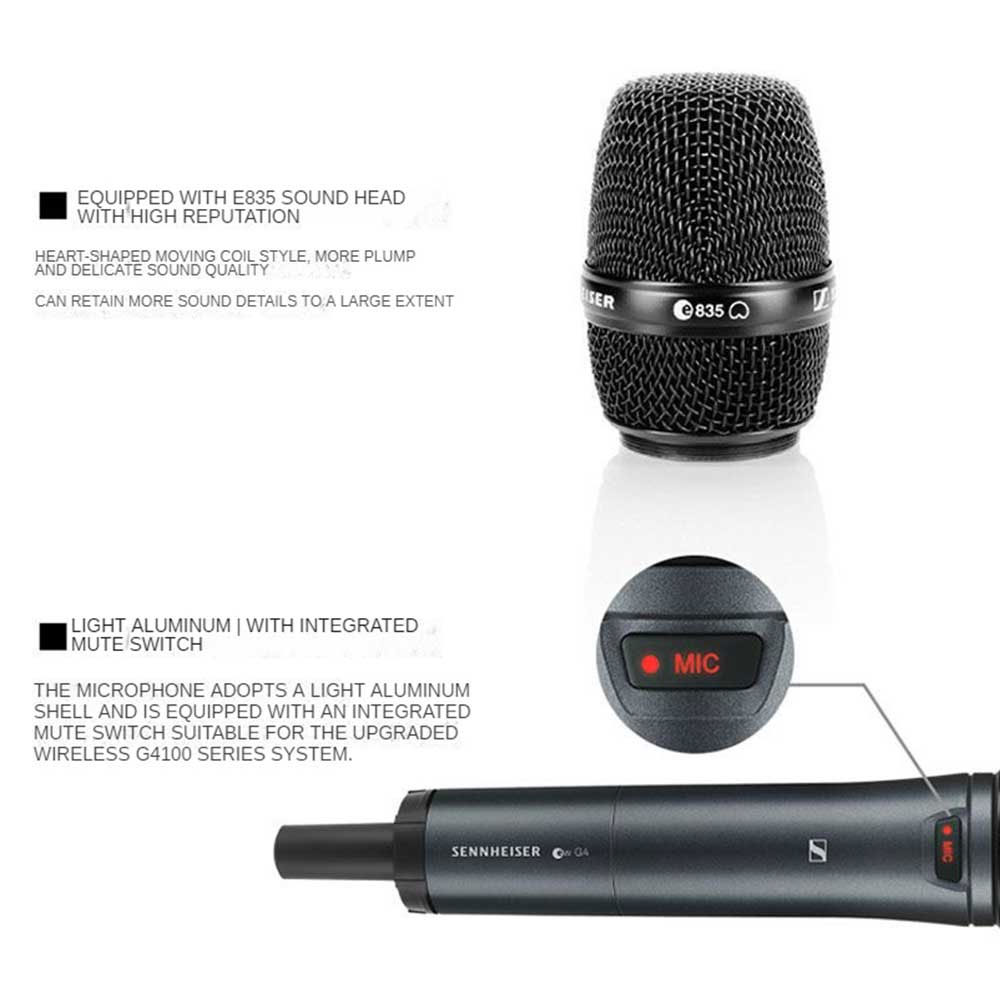 Sennheiser EW100 G3 Microphone System - Front View