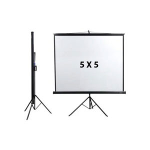 5×5-Ft-Tripod-Projector-Screen