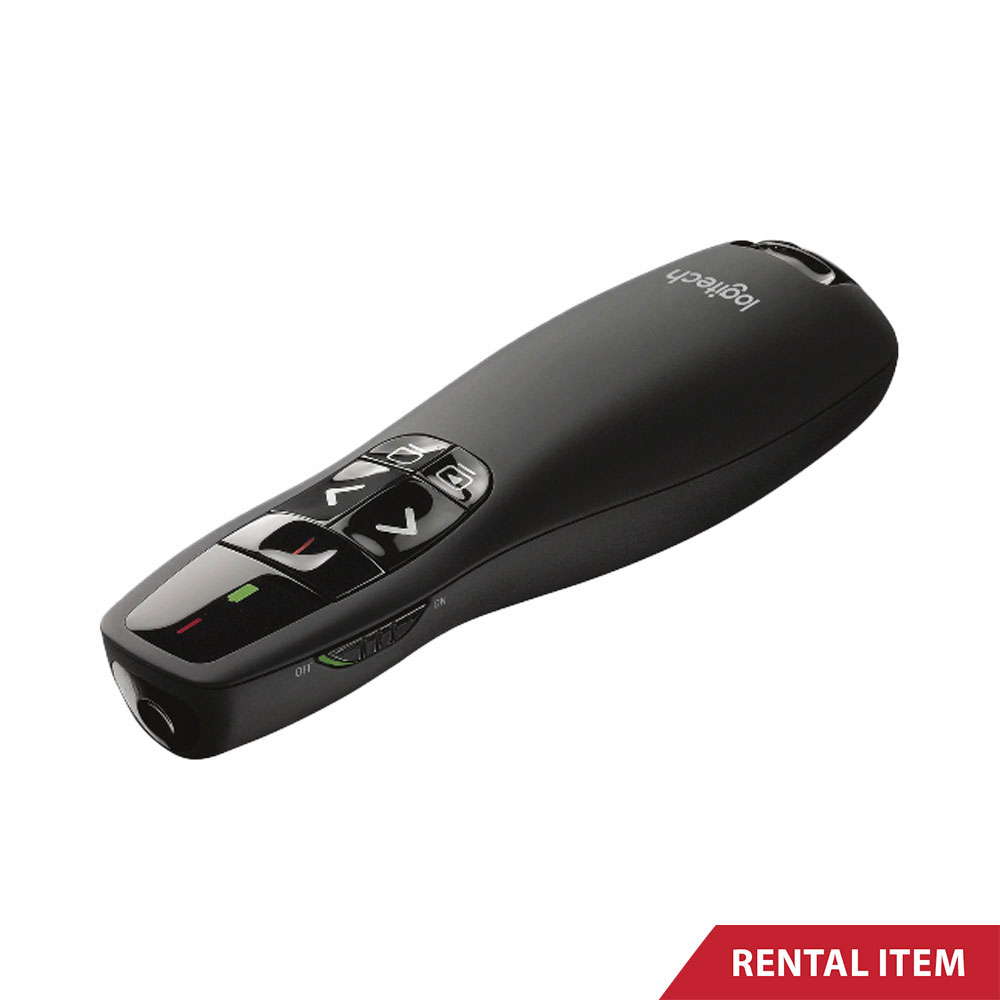 Logitech R400 Presenter Remote Front View