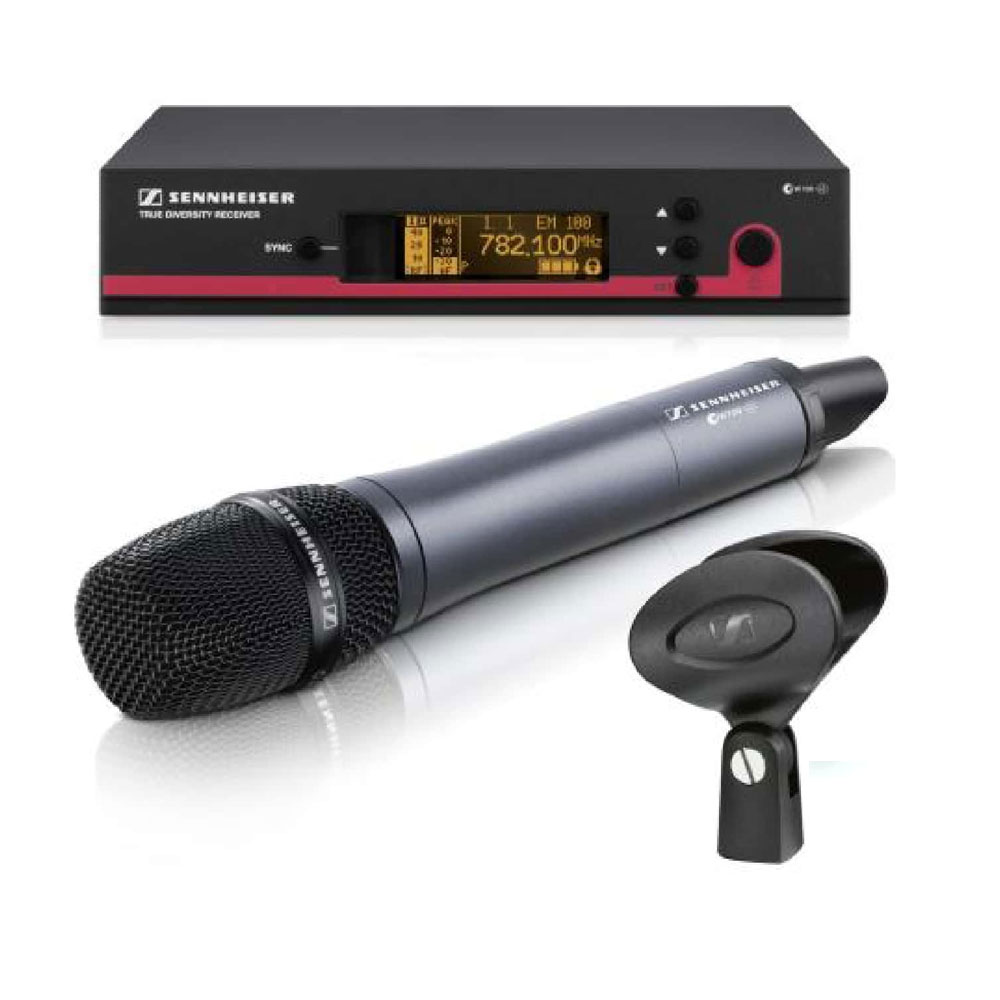 Sennheiser EW100 G3 Wireless Handheald Microphone Setup