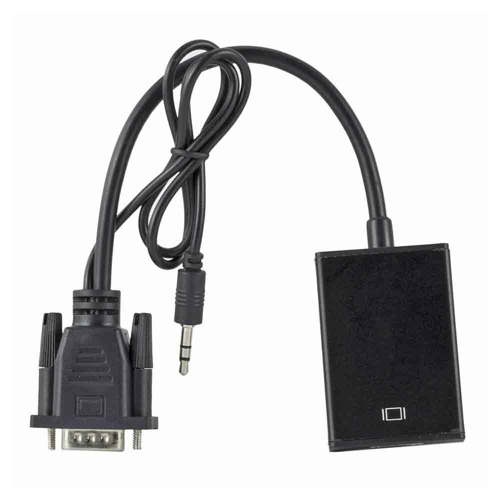 VGA to HDMI Converter with Audio Support