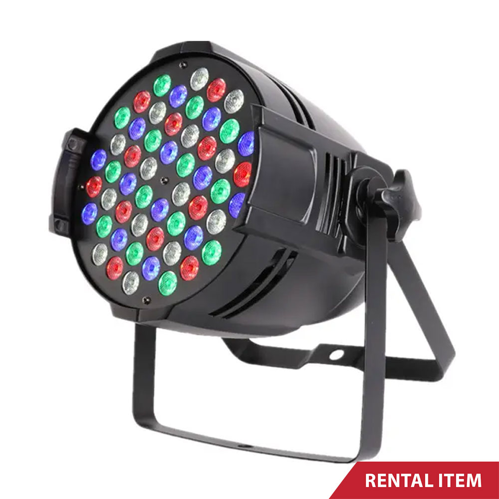 LED Par Can Light 54x3W - Front View