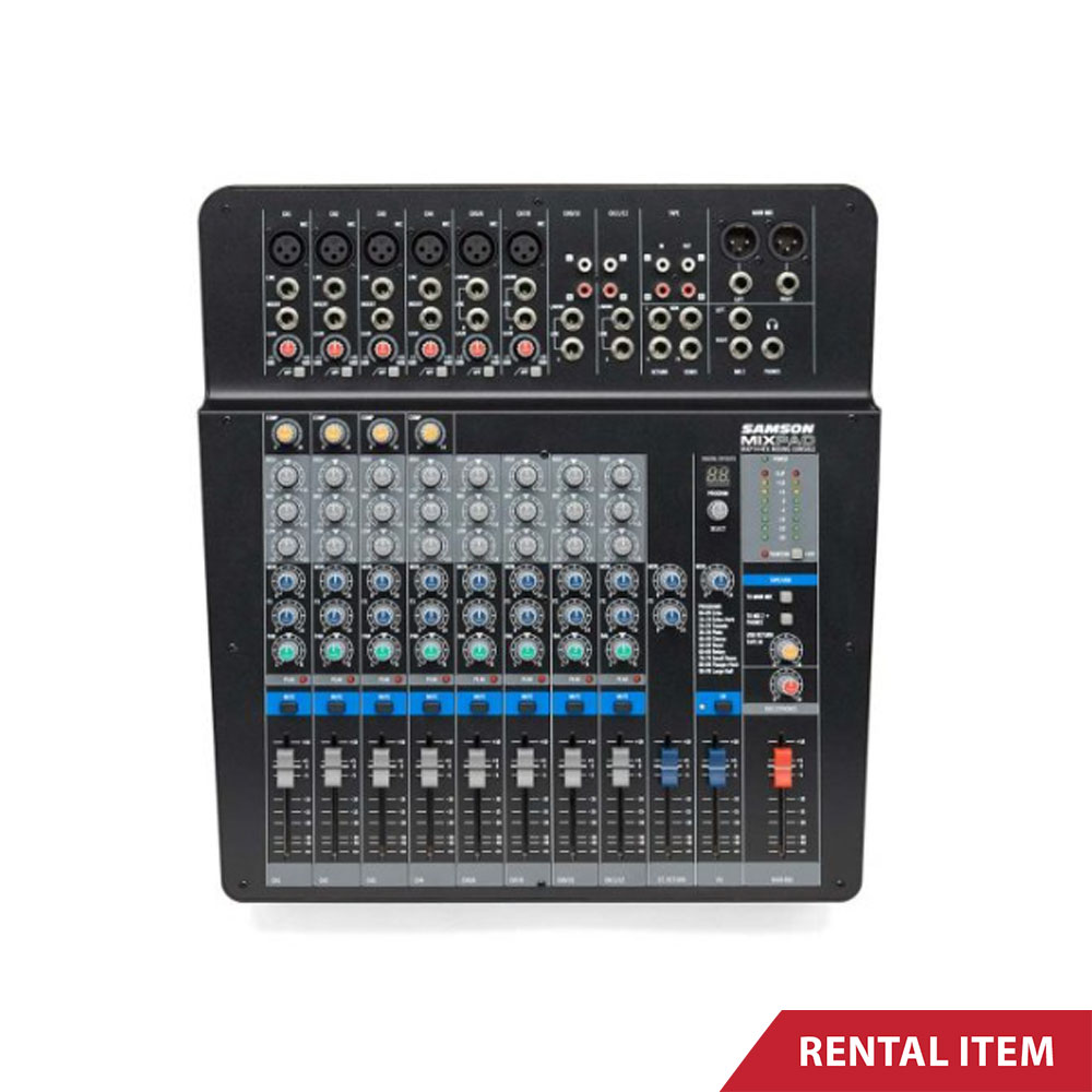 audio mixer for rent