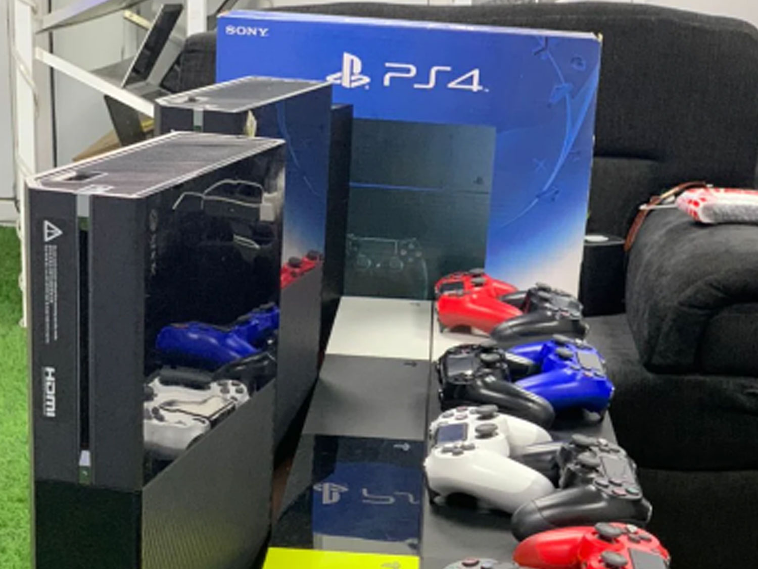 Sony PS4 Console Setup ready for Event Rental in Sri Lanka