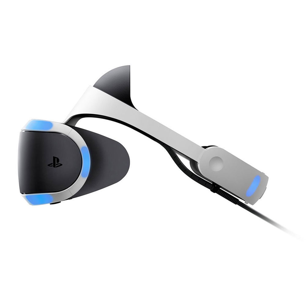 PS4 VR headset with high-resolution OLED display