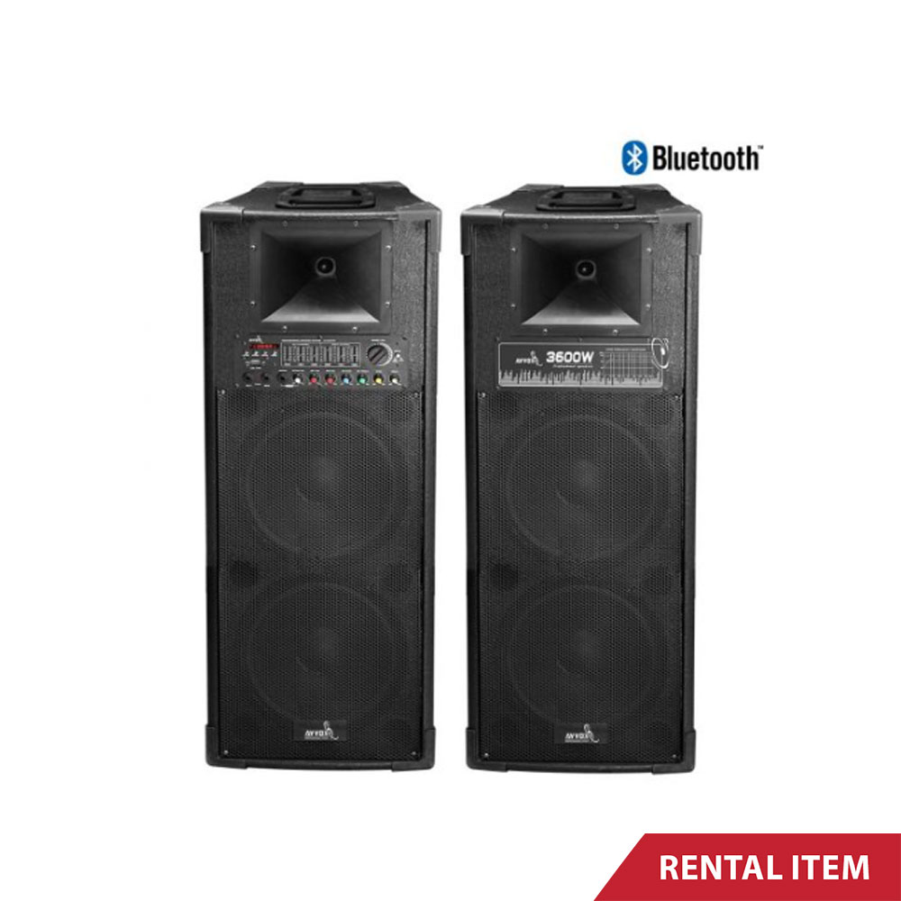 Medium Double Active Speaker rent srilanka