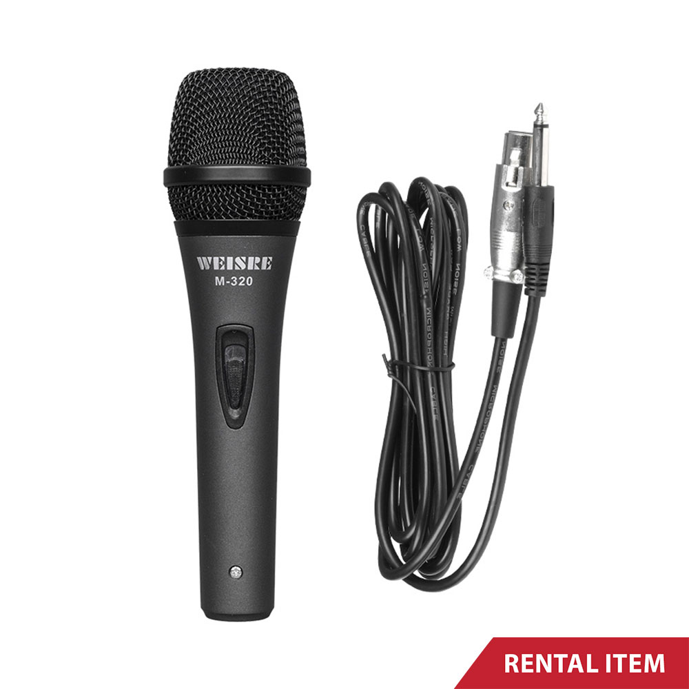 WEISRE Professional Handheld Wired Dynamic Microphone - M-320