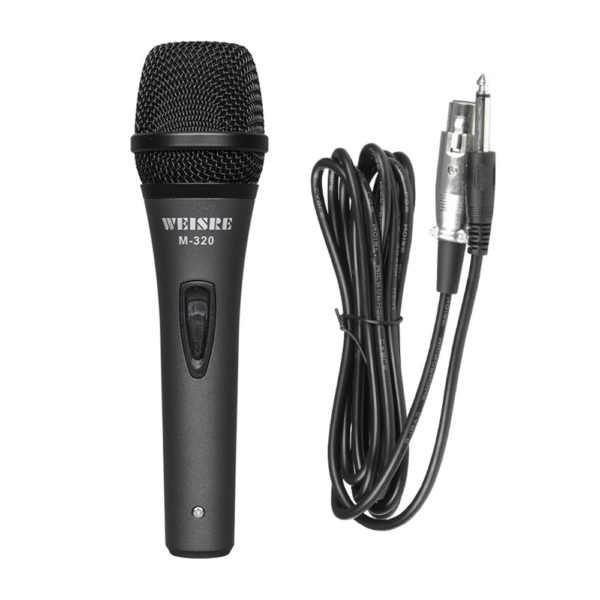 lose-up of WEISRE M-320 Dynamic Microphone Head