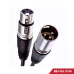 XLR Male to Female Cable 15 Meter XLR Cable Perfect for Weddings and Corporate Events