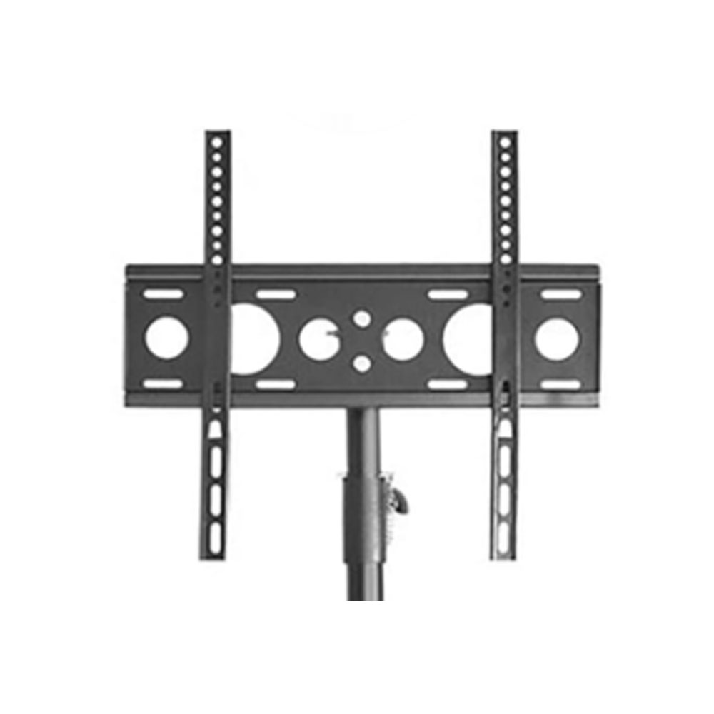 Adjustable height feature on TV tripod stand
