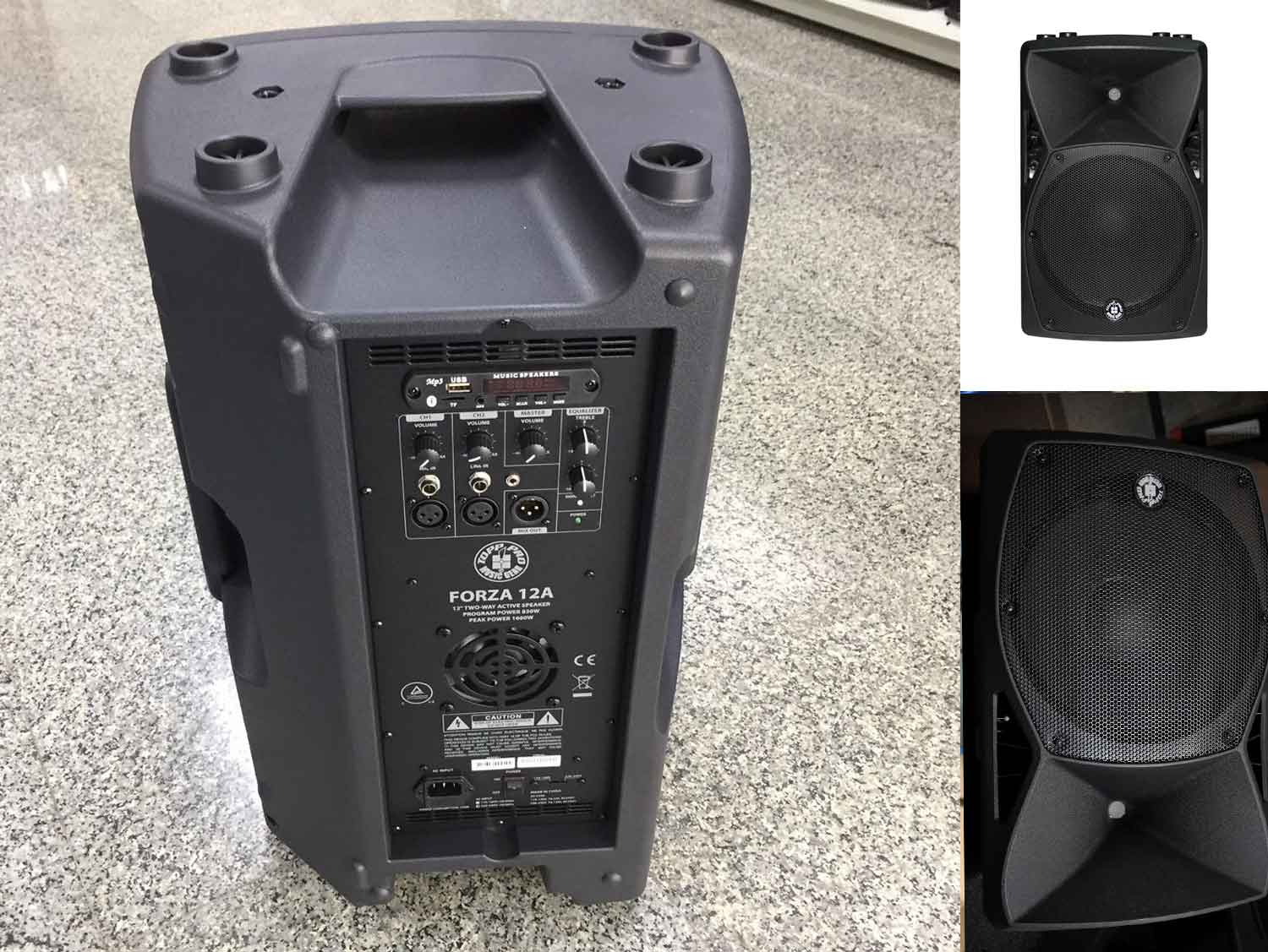 ToppPro Forza Active Speaker Setup for Outdoor Event