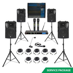 PA System Gold Plus Package Speakers