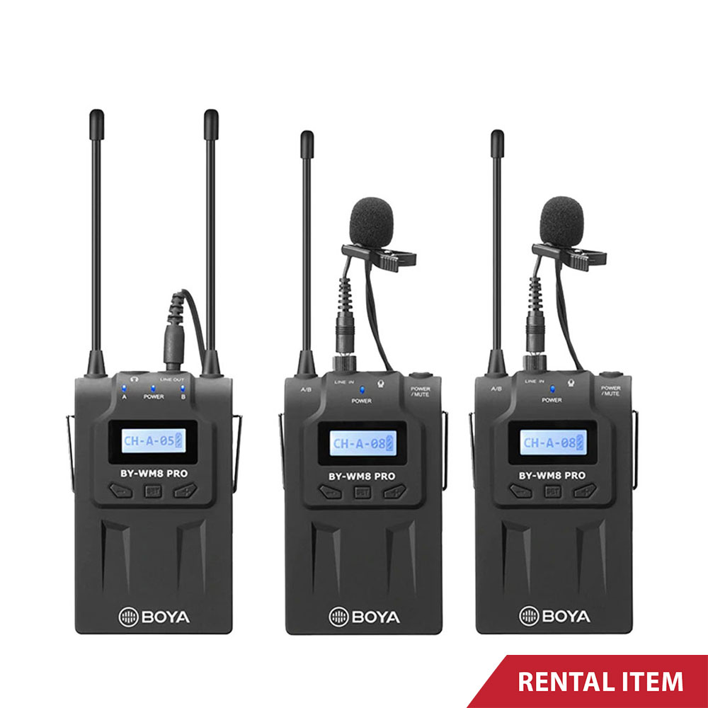 BOYA Dual Wireless Lavalier Microphone