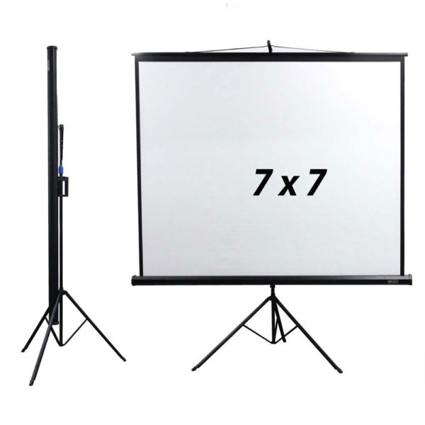 7x7-ft-tripod-projector-screen rent